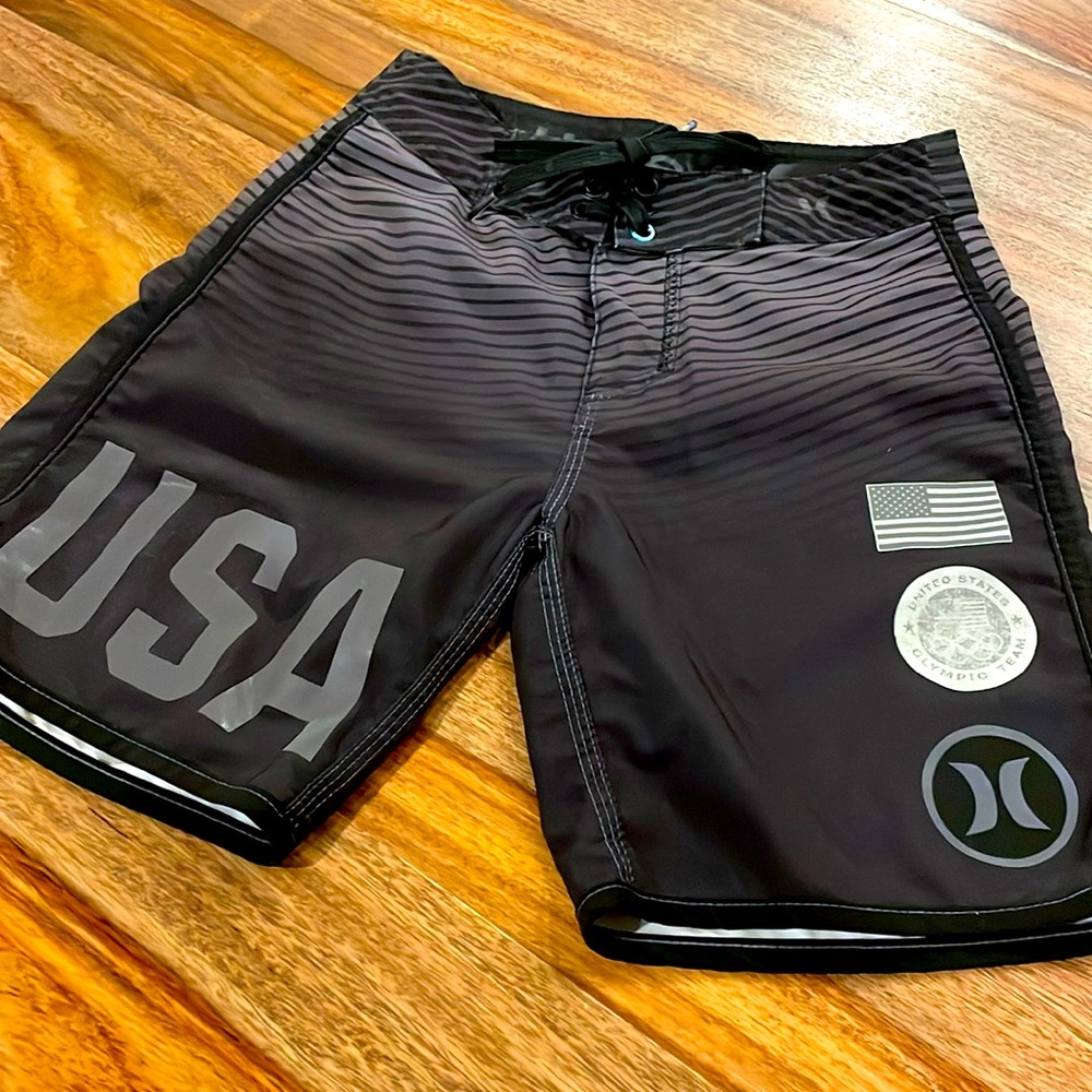 Hurley USA Board Swim Trunks Size Small